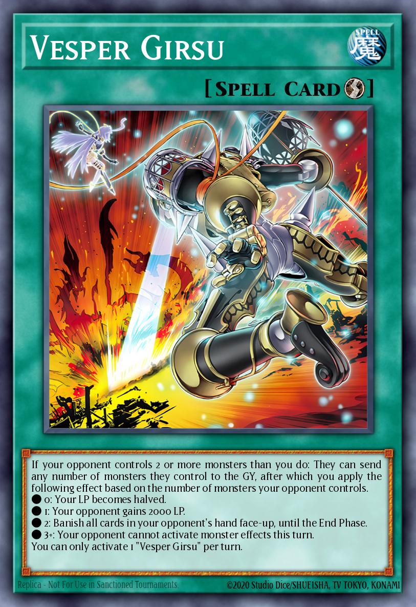 Vesper Girsu - (The Infinite Forbidden) - (INFO-EN064) - (Common)