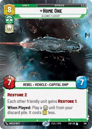 Home One - Alliance Flagship (Hyperspace) - Spark of Rebellion (SOR) - Foil
