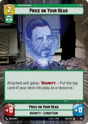 Price on Your Head (Hyperspace) - Shadows of the Galaxy (SHD) - Foil