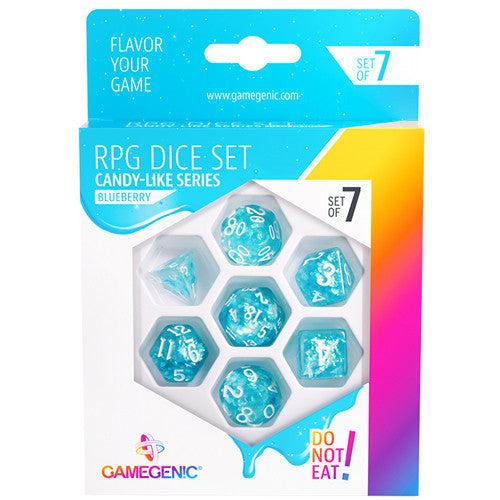 GameGenic - RPG Dice Set - Candy-like Series - Blueberry