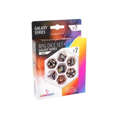GameGenic - RPG Dice Set - Galaxy Series - Mars