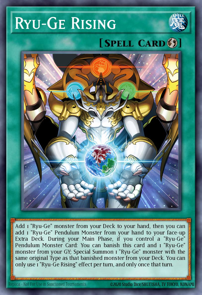 Ryu-Ge Rising - (Rare)- (Crossover Breakers) - (CRBR-EN035)