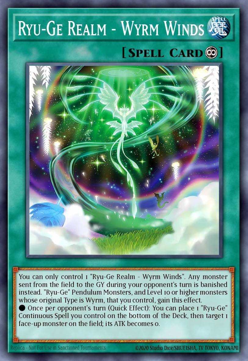 Ryu-Ge Realm - Wyrm Winds - (Rare)- (Crossover Breakers) - (CRBR-EN039)