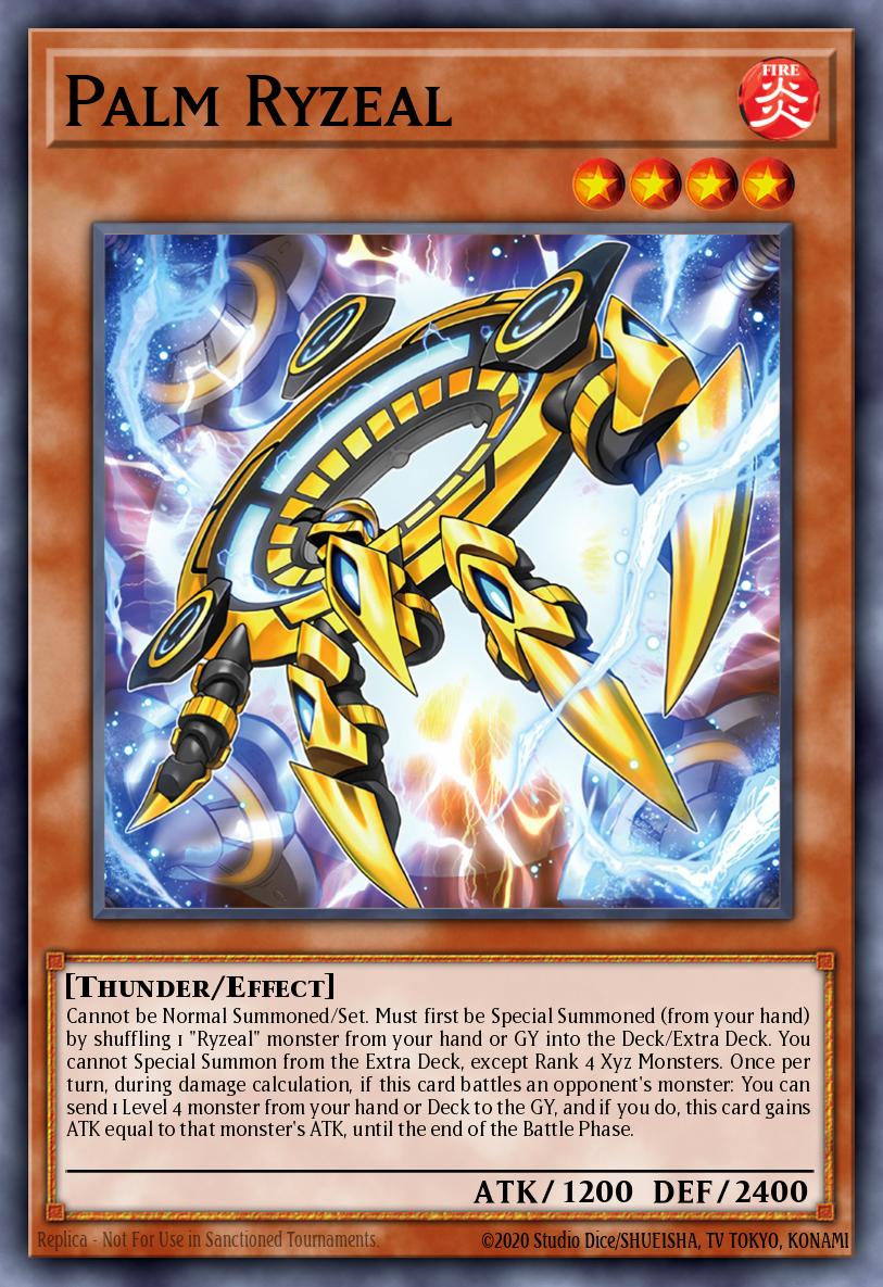 Palm Ryzeal - (Rare)- (Crossover Breakers) - (CRBR-EN005)