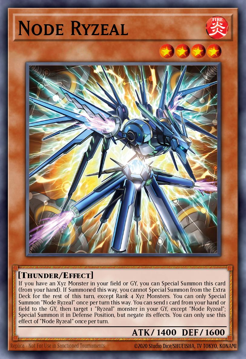 Node Ryzeal - (Rare)- (Crossover Breakers) - (CRBR-EN002)