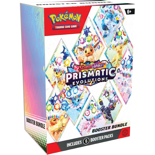 Pokemon Scarlet & Violet Prismatic Evolutions Booster Bundle