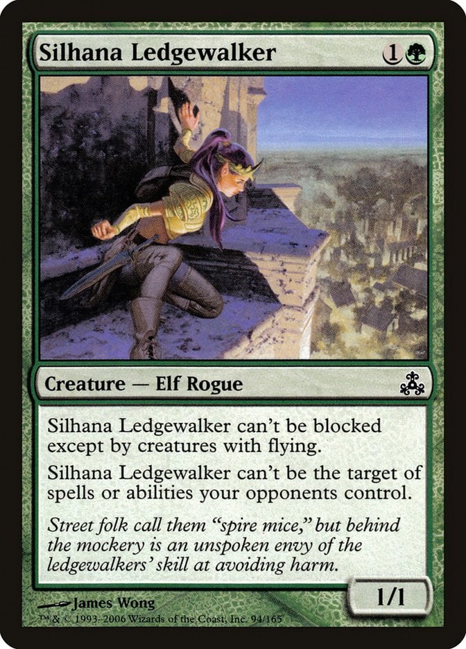 Silhana Ledgewalker - Guildpact-(094)-Foil